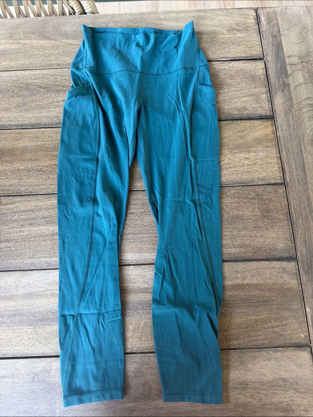 lululemon athletica Teal/Deep Blue High-Rise Leggings